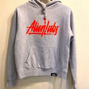 Alien Labs grey pullover hoodie